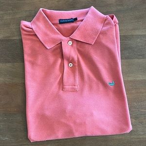 Men’s coral southern marsh polo